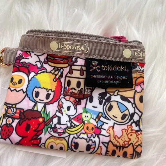 LeSportsac x Tokidoki Pouch Coin Purse Wallet - Picture 1 of 7